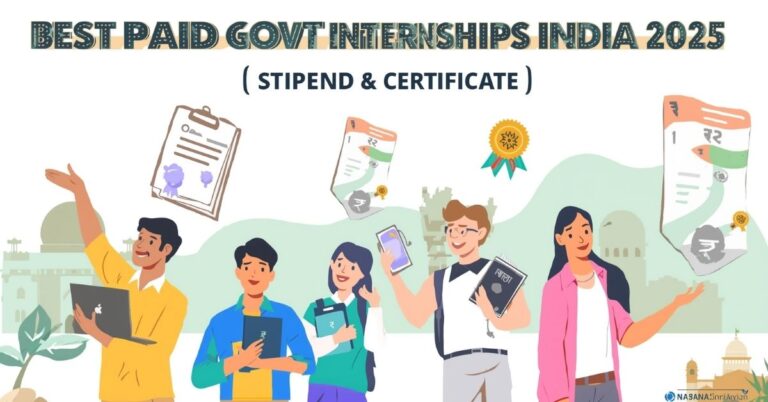 Best Paid Govt Internships India 2025 – Stipend & Certificate