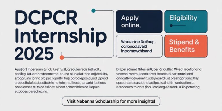 DCPCR Internship 2025: Apply Online, Eligibility, Stipend & Benefits