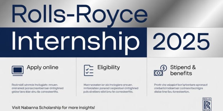 Rolls-Royce Internship 2025: Apply Online, Eligibility, Stipend & Benefits