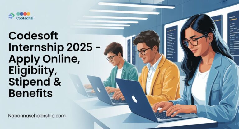 CodeSoft Internship 2025 – Apply Online, Eligibility, Stipend & Benefits
