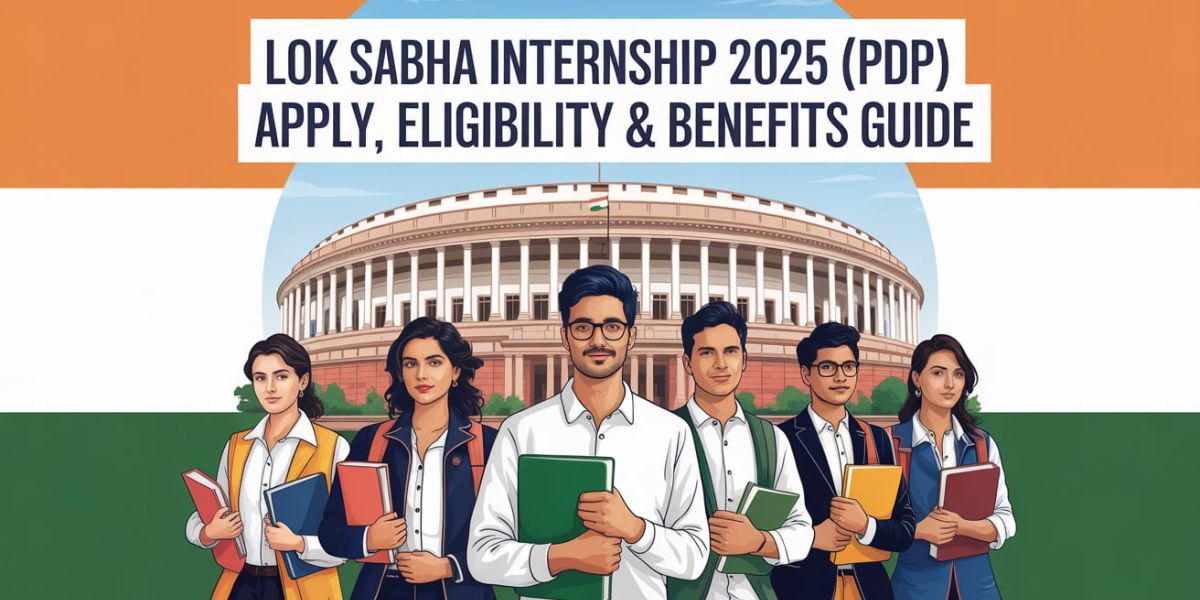 Lok Sabha Internship 2025 (PDP) – Apply, Eligibility & Benefits Guide