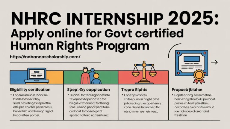 NHRC Internship 2025: Apply Online for Govt Certified Human Rights Program