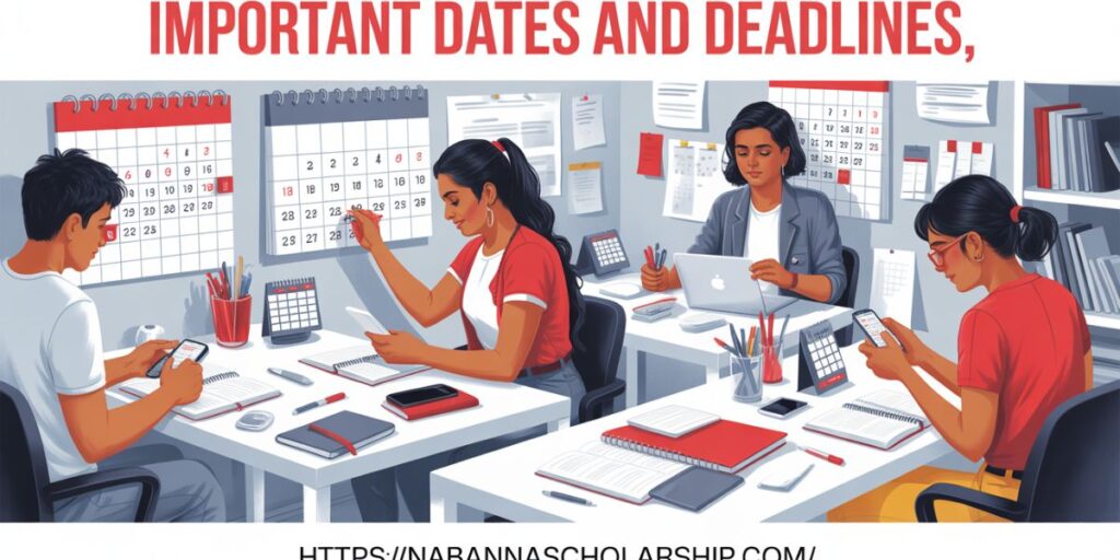 Important Dates and Deadlines