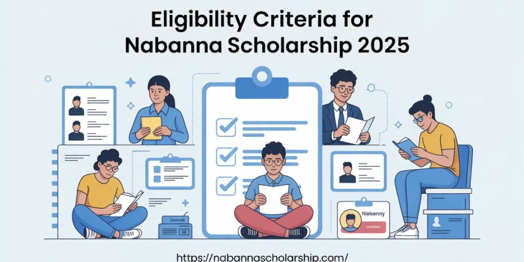Eligibility Criteria for Nabanna Scholarship 2025
