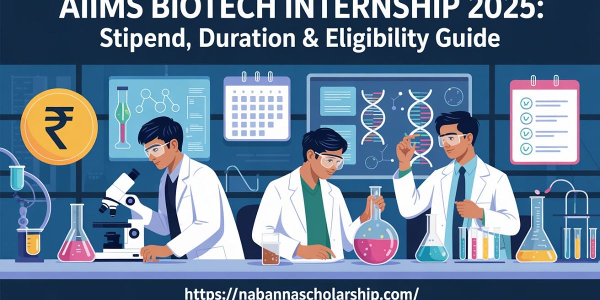 AIIMS Biotech Internship 2025: Stipend, Duration & Eligibility Guide