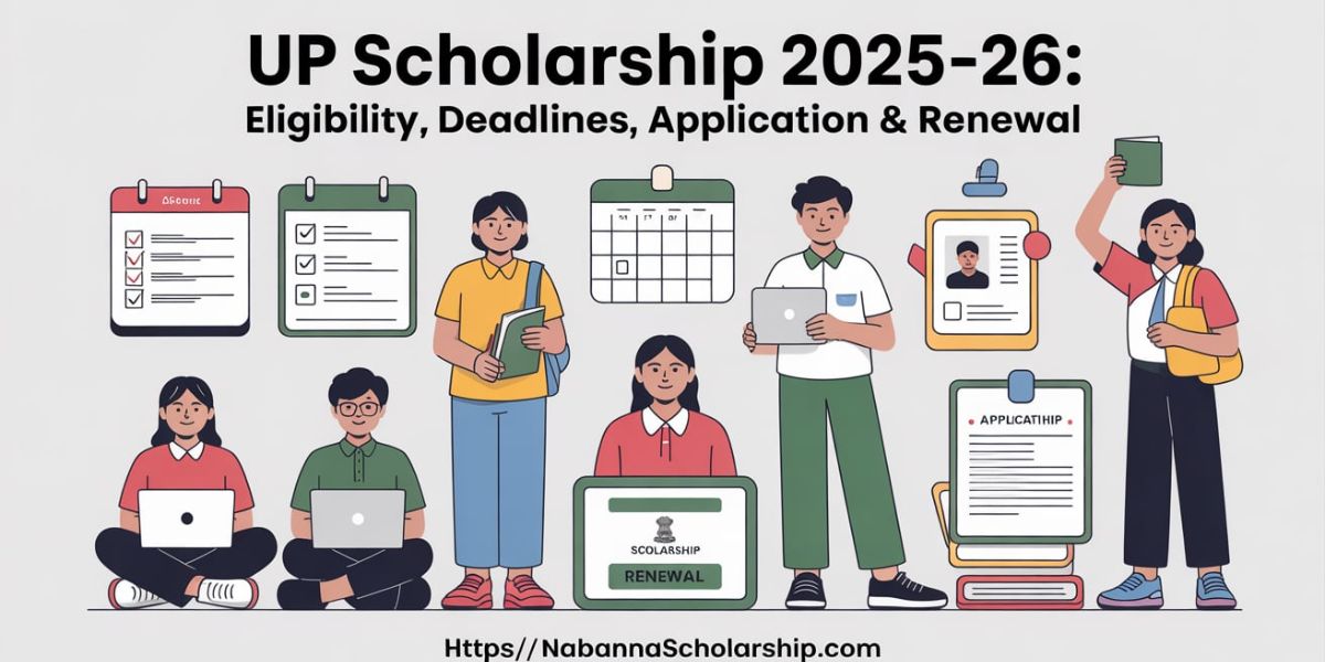 UP Scholarship 2025-26: Eligibility, Deadlines, Application & Renewal