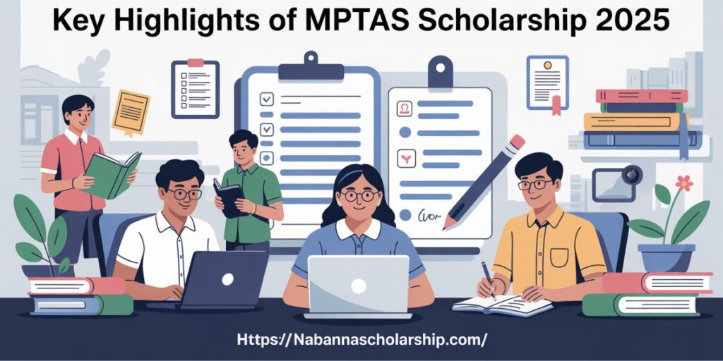 Key Highlights of MPTAAS Scholarship 2025
