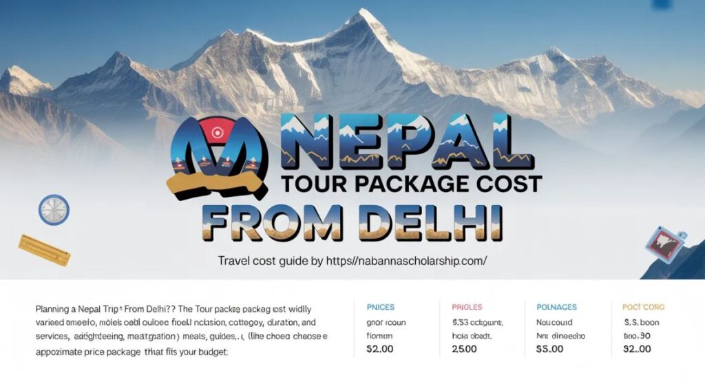 Nepal Tour Package Cost from Delhi
