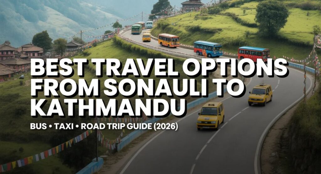 Best Travel Options from Sonauli to Kathmandu