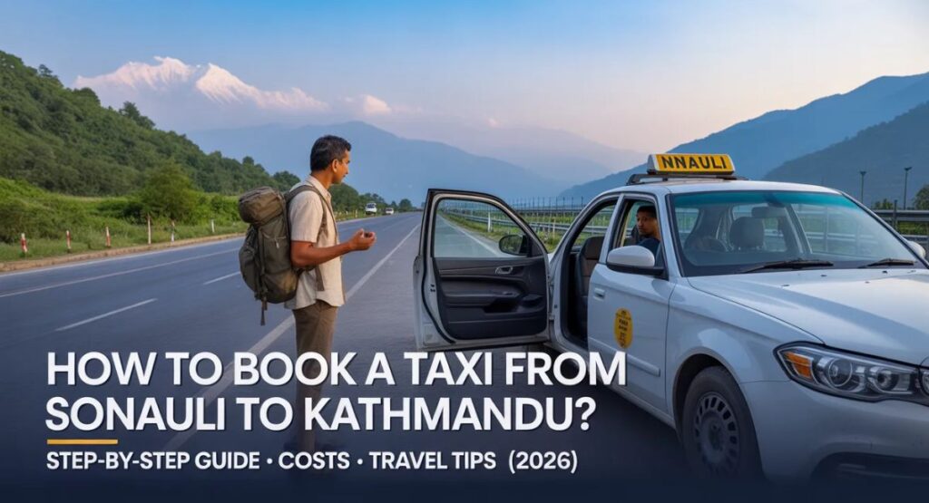 How to Book a Taxi from Sonauli to Kathmandu?