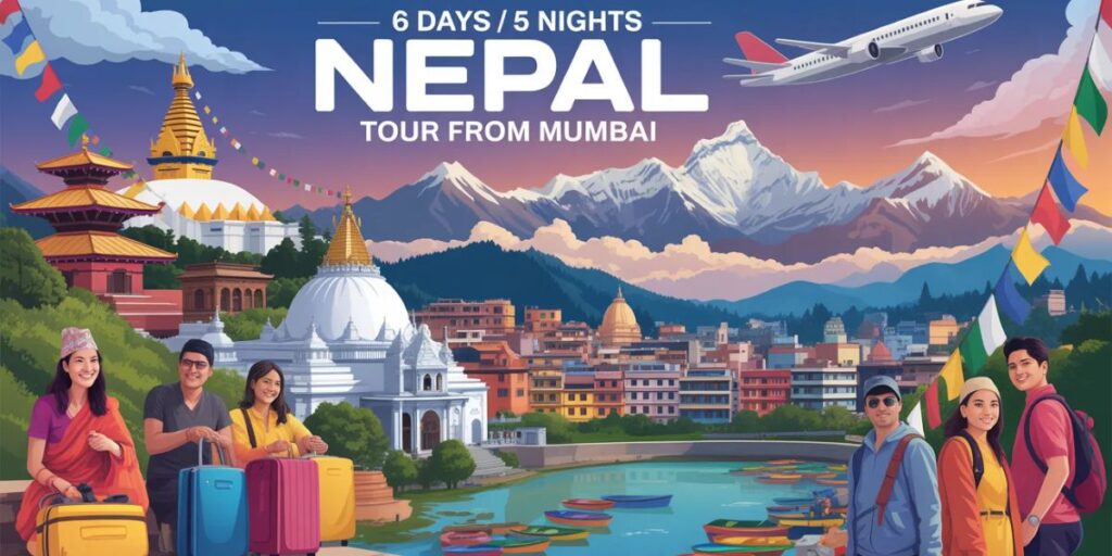 6 Days / 5 Nights Nepal Tour from Mumbai
