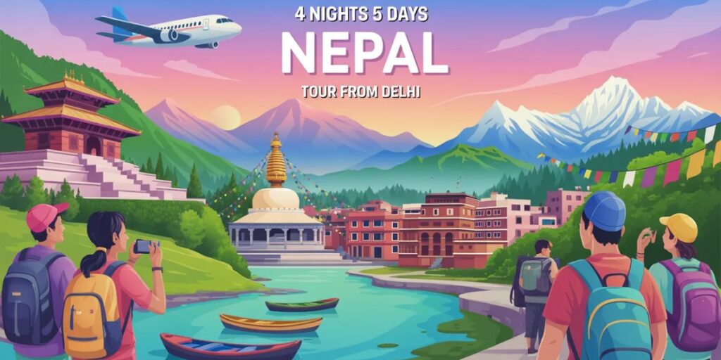 4 Nights 5 Days Nepal Tour from Delhi