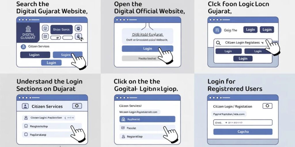Digital Gujarat Login and Registration Process