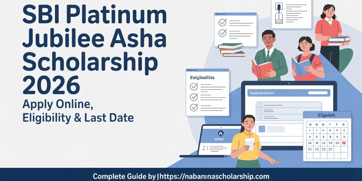 SBI Platinum Jubilee Asha Scholarship 2026 – Apply & Last Date